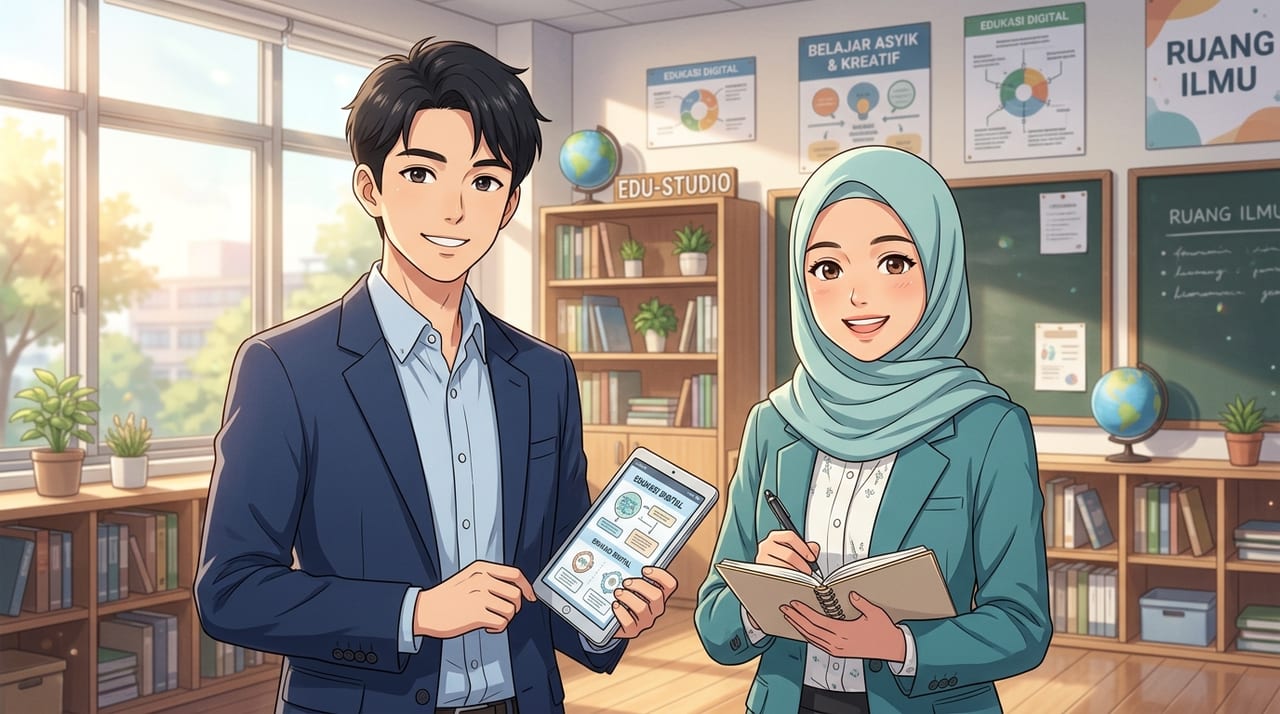 Tim Guru Muda Next Level Study - Kak Evan & Kak Wika